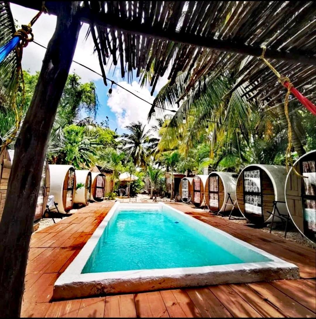 Kulu Tubohostel Bacalar Eksteriør billede