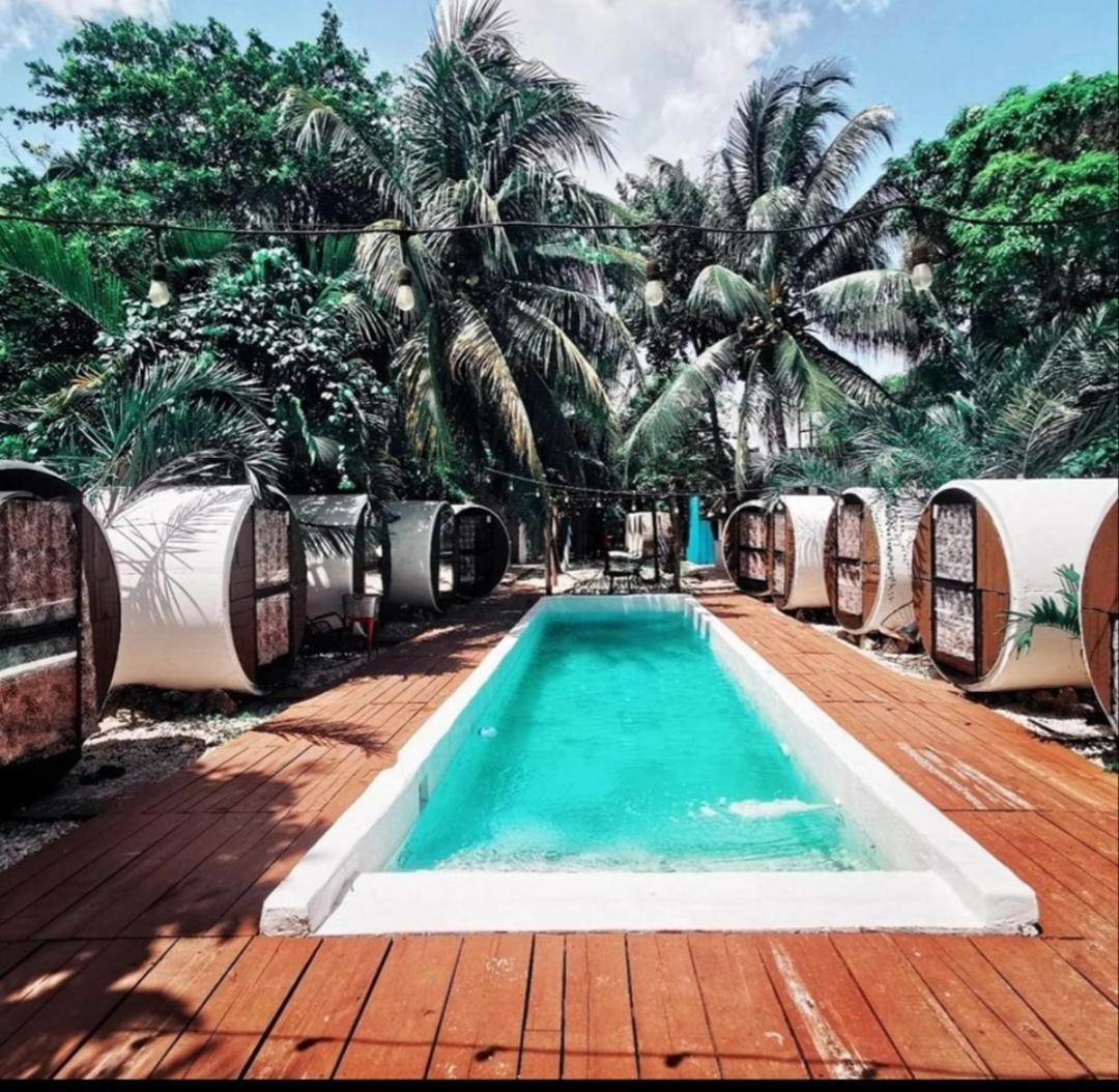 Kulu Tubohostel Bacalar Eksteriør billede